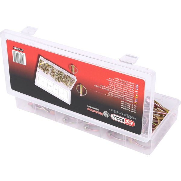KS TOOLS Sortiment Klappsplinte 50tlg. - 970.0550