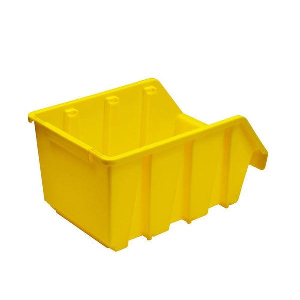 PROREGAL SuperSparSet 40x Sichtlagerbox 3 HxBxT 12,6 x 17 x 24 cm Polypropylen Gelb