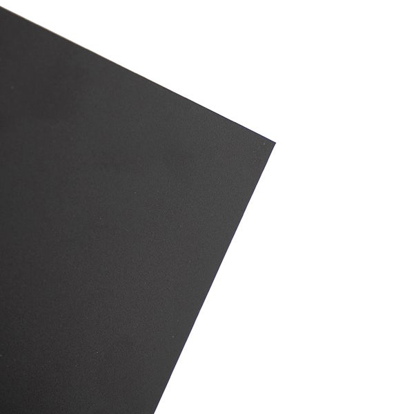 Schwarzes Papierblatt