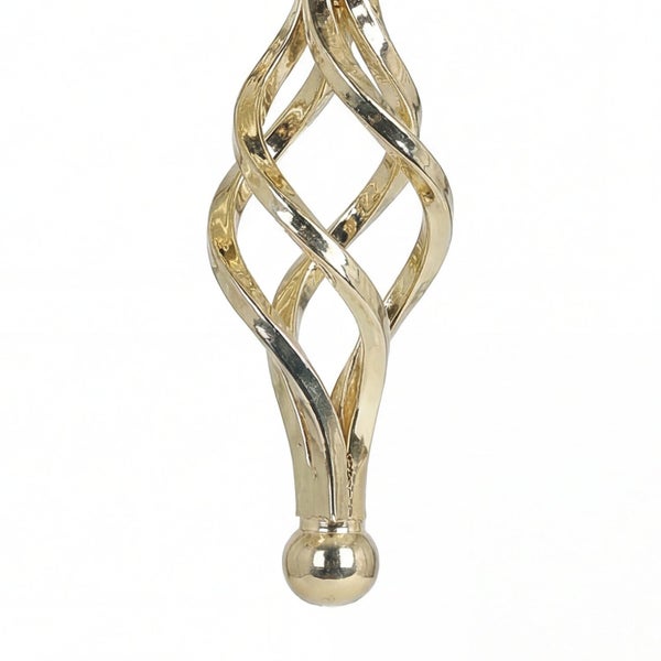 Vorhangstangen-Endstück mit gedrehtem Design