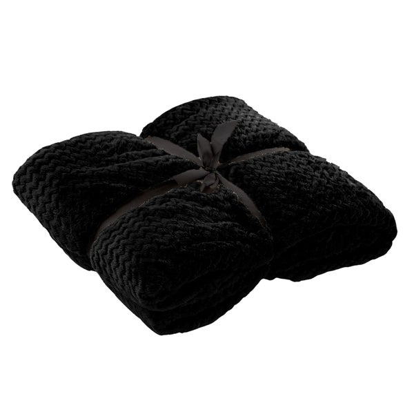 Zusammengebundene Tagesdecke aus Stoff