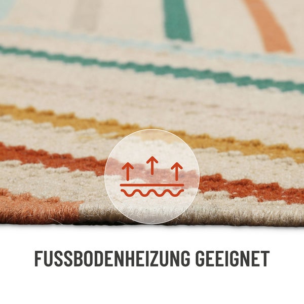 Kelim Teppich Multi Modern Pop WECONhome 160x230 cm