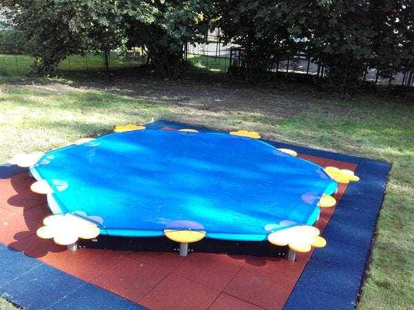 Gummifliesen 20 mm – 1 m2 (4 Fliesen à 50 x 50 cm) – Schwarz