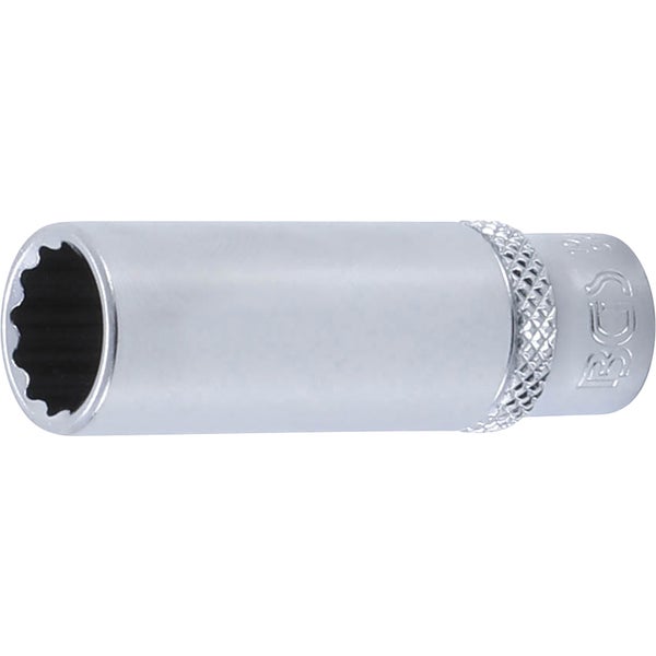 BGS Steckschlüssel-Einsatz Zwölfkant tief Antrieb Innenvierkant 6,3 mm (1/4) SW 11 mm - 10711