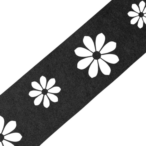 Dekoratives Filzband mit Blumenmuster