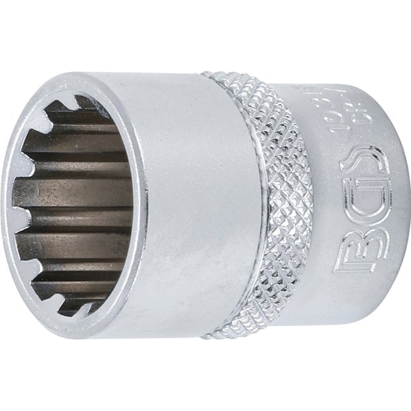 BGS Steckschlüssel-Einsatz Gear Lock Antrieb Innenvierkant 10 mm (3/8) SW 16 mm - 10316