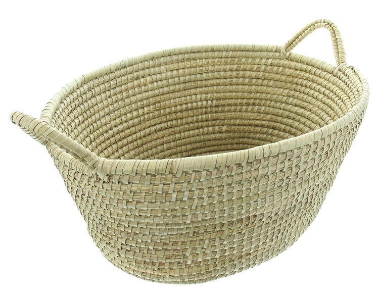 FRANK FLECHTWAREN|Transportkorb Kaisa, groß, 55 x 44 x 24 cm, KAISA