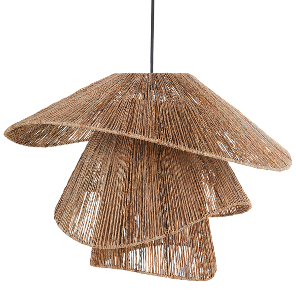 Hängeleuchte BEDAS Jute Naturfarben