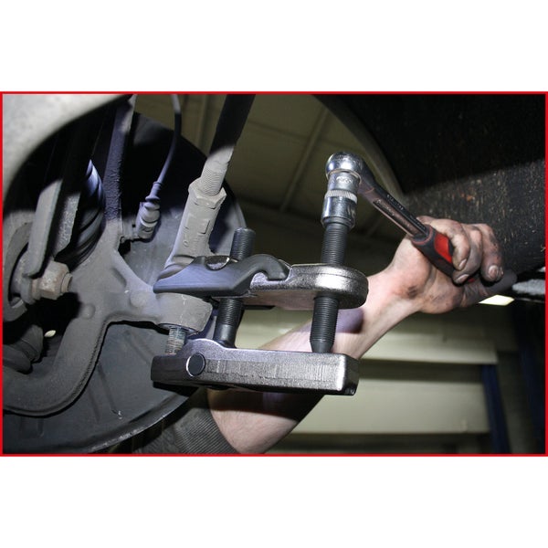 KS TOOLS Universal Kugelgelenk-Ausdrücker-Satz mit auswechselbaren Gabeln 7tlg. - 450.0970
