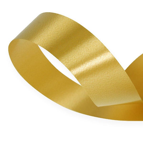 Goldfarbenes Geschenkband