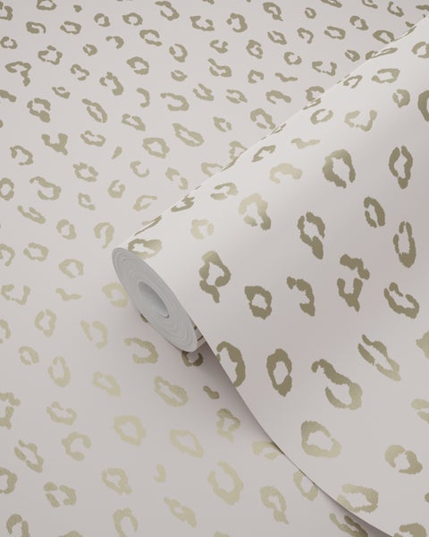Tapetenrolle mit Leopardenmuster