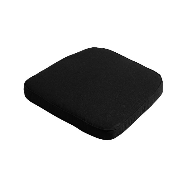 Sitzkissen Polyrattan Panama schwarz - ca. 48x48 cm - 4er-Set
