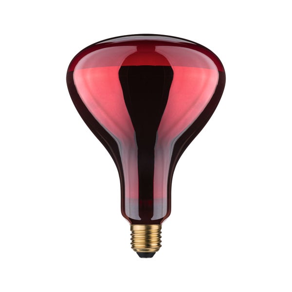 Glühbirne Infrarot E27 230V 110lm 250W 1000K dimmbar Rot