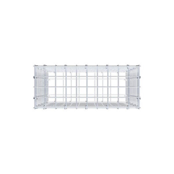 Gabione 50 cm x 50 cm x 20 cm (L x H x T), Maschenweite 5 cm x 5 cm, C-Ring