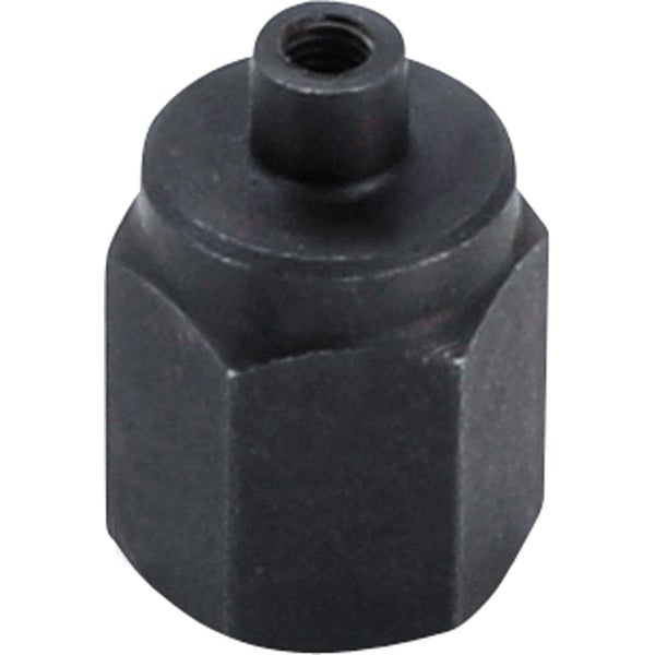 Sechskantmutter aus Metall mit Gewinde