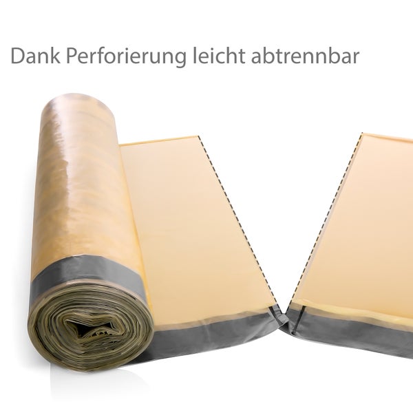 Gelber Sack -  20 Rollen ( 260 Gelbe Säcke ) – Extrem reissfest 15 µm Folienstärke