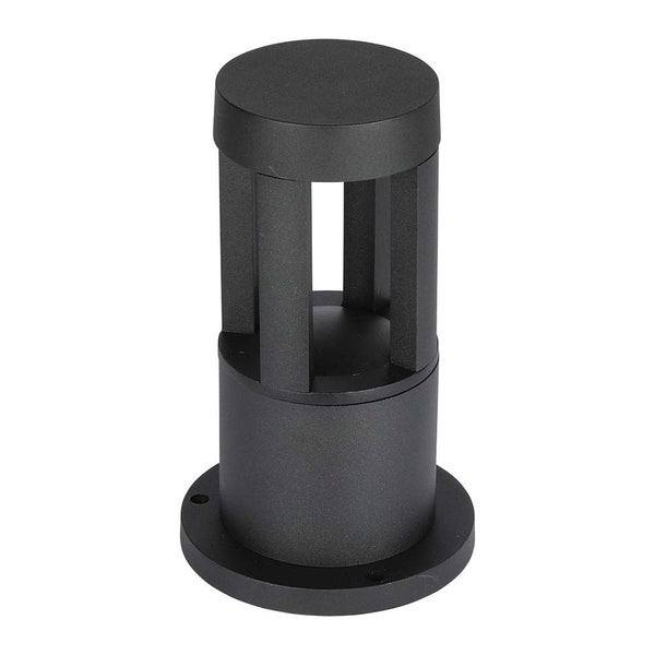 V-TAC VT-830-B-N - LED-Pollerleuchten - Schwarz - 25CM - IP65 - 10W - 1000 Lumen - 3000K