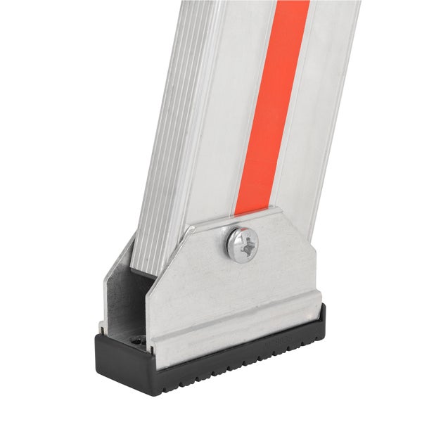 Detailansicht Leiterfuß einer Aluminiumleiter