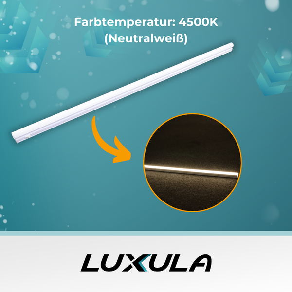 Luxula LED Leuchte mit neutralweißem Licht und einer Farbtemperatur von 4500 Kelvin