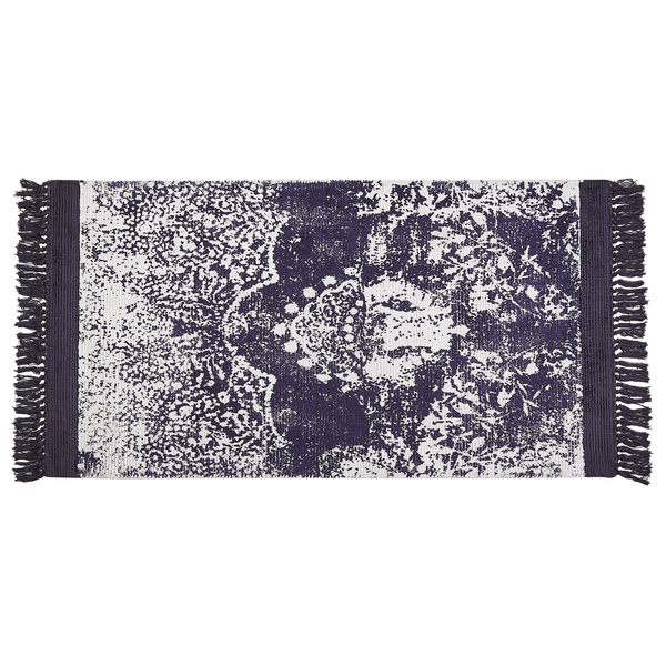 Teppich AKARSU Violett 80 x 150 cm Viskose