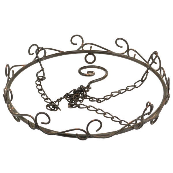 Metall Pflanzampel mit Kette zum Aufhängen