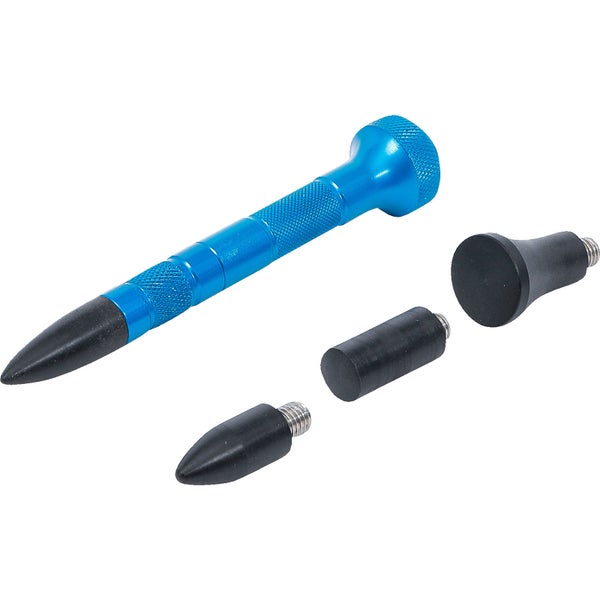 BGS Aluminum-Ausbeulstift mit auswechselbaren Spitzen 100 mm - 9155