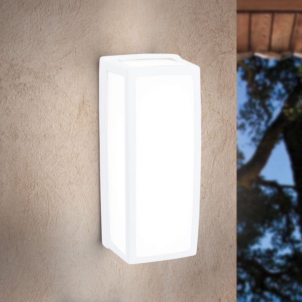 LED Außen Wandleuchte Bob IP54 Weiß