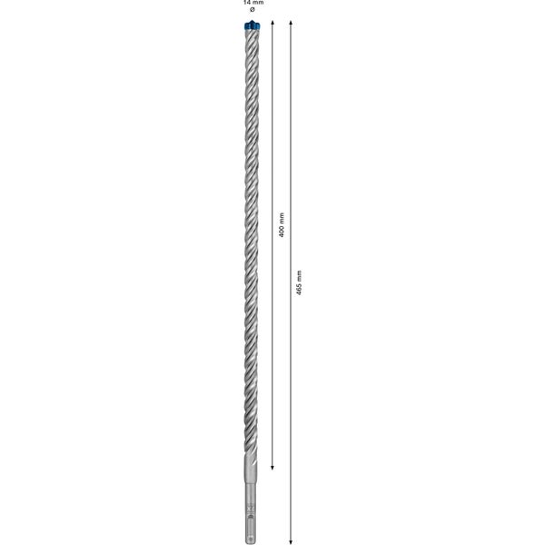Bosch Expert SDS plus-7X Hammerbohrer 14 x 400 x 465 mm - 2608900124