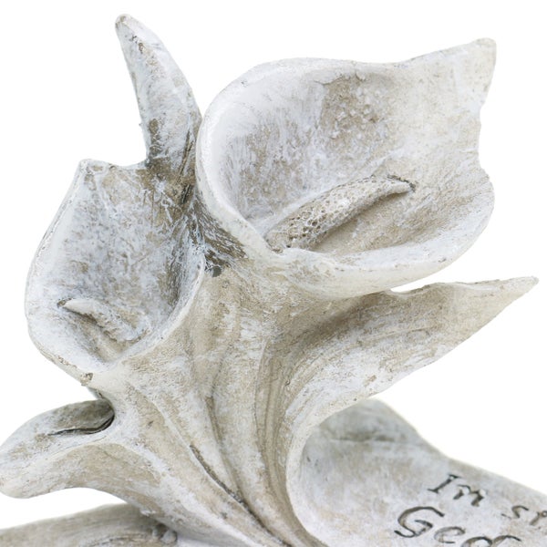 Dekorative Zantedeschia-Figur aus Stein