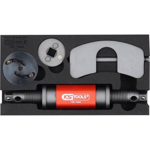 KS Tools Logo Zahnriemenrad Gegenhalter Werkzeugsatz