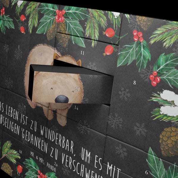 Mr. & Mrs. Panda Befüllbarer Adventskalender Wombat - Schwarz