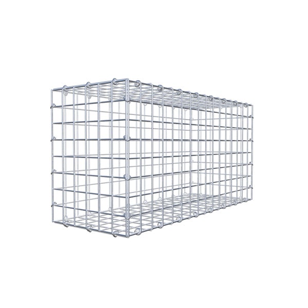 Gabione 80 cm x 40 cm x 30 cm (L x H x T), Maschenweite 5 cm x 5 cm, C-Ring