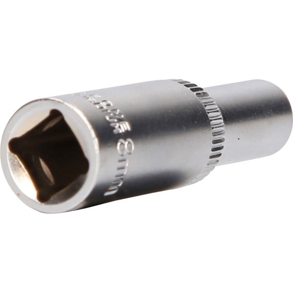 BRILLIANT TOOLS 3/8 Sechskant-Stecknuss lange Ausführung 8 mm - BT021820