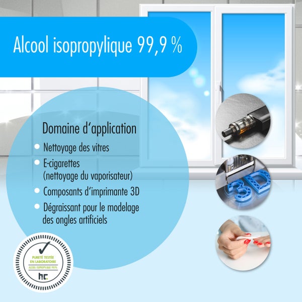 Isopropylalkohol 99,9 % Anwendungsbereich