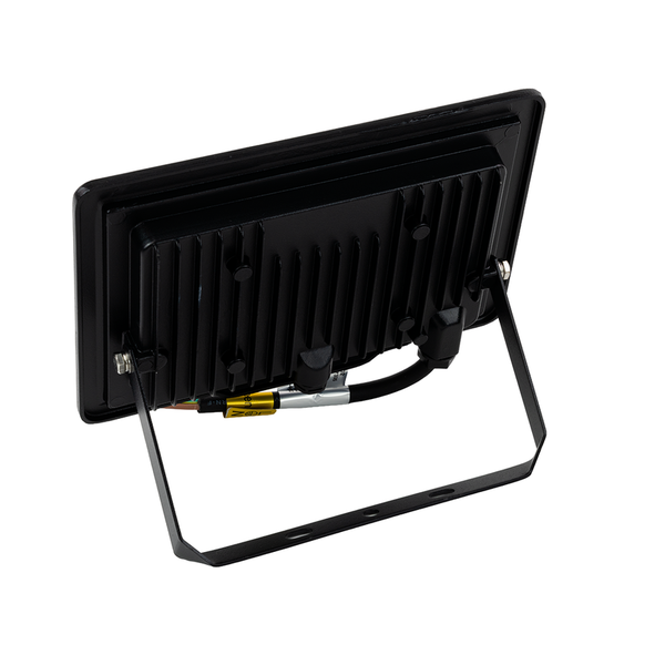 Schwarzer LED-Strahler mit Halterung