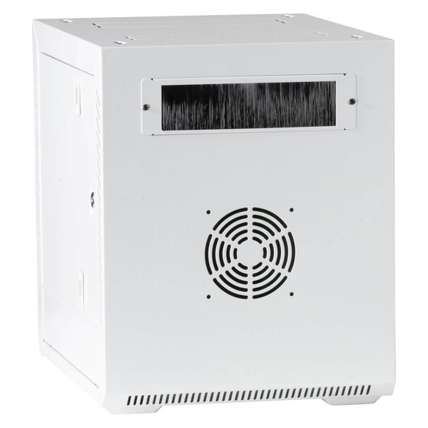 Serverschrank mit Lüfter und Kabeleinführung