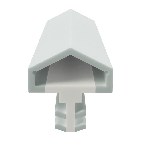 Kunststoff-Hohlkammerplattenschiene