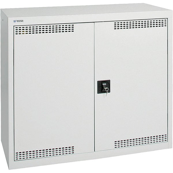 Stahlschrank mit zwei Türen, abschließbar