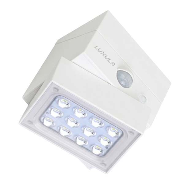 LUXULA LED-Außenstrahler mit Bewegungsmelder