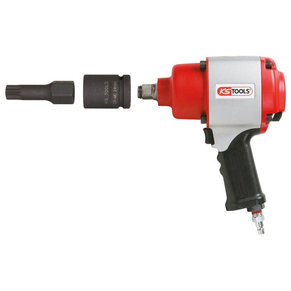 KS Tools Druckluft-Schlagschrauber mit Steckschlüsseleinsatz