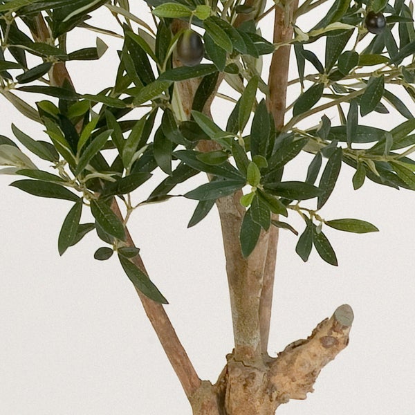 Deko Olivenbaum, 2288 Blätter, 120cm - künstlicher Baum - Olivenbaum künstlich