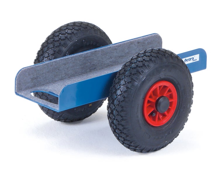 Bollerwagen mit zwei Rädern und Fetra Logo