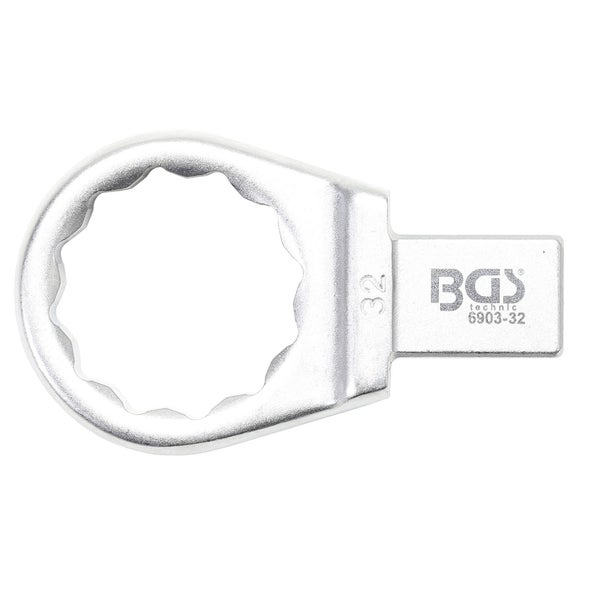 BGS Einsteck-Ringschlüssel 32 mm Aufnahme 14 x 18 - 6903-32