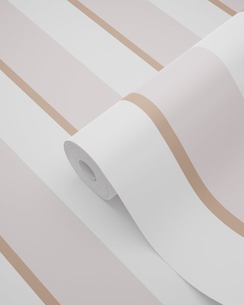 Tapetenrolle mit Streifenmuster