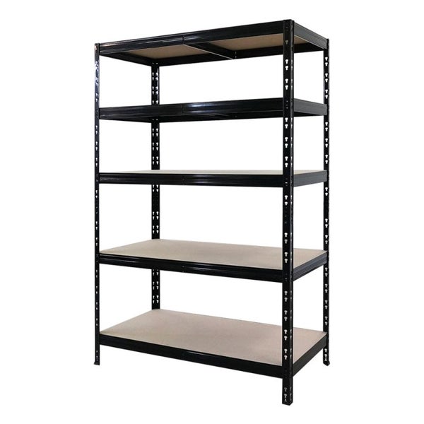PROREGAL Mega Deal | 3X Schwerlastregal Tiger | HxBxT 180x120x60cm | Fachlast 265kg | Schwarz