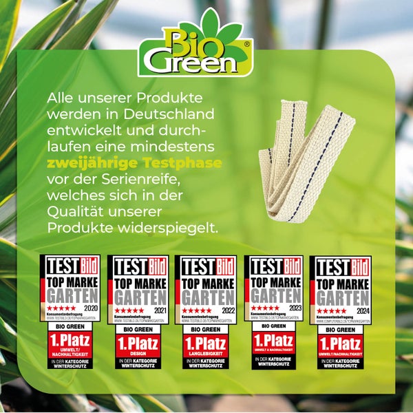 Ersatzdocht für Paraffin Gewächshausheizung Warmax Mini und Warmax Antifrost