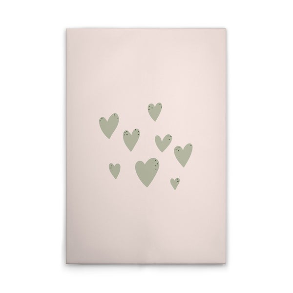 Dekoration mit Herzmotiven