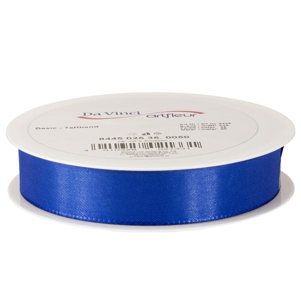 Blaues Taftband auf Spule