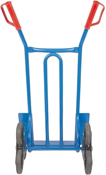 Treppensackkarre Trestles S01HS Stahl | Treppensteiger mit Sternrädern & 250 kg Tragkraft | Blau | Profi-Transportkarre Made in EU