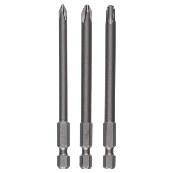 Bosch Schrauberbit-Set Extra-Hart, 3tlg. PH1, PH2, PH3, 152 mm - 2607001758